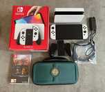 Konsola Nintendo Switch OLED Gothic Etui jak nowa