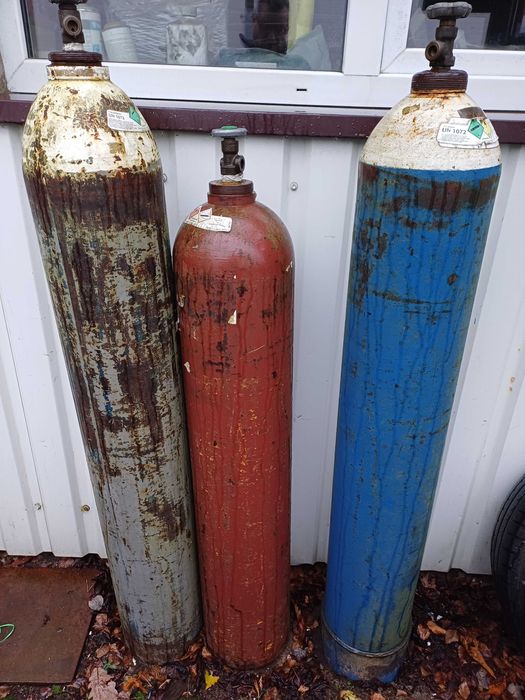 Butle, argon, mix, acetylen, tlen sprzedam.