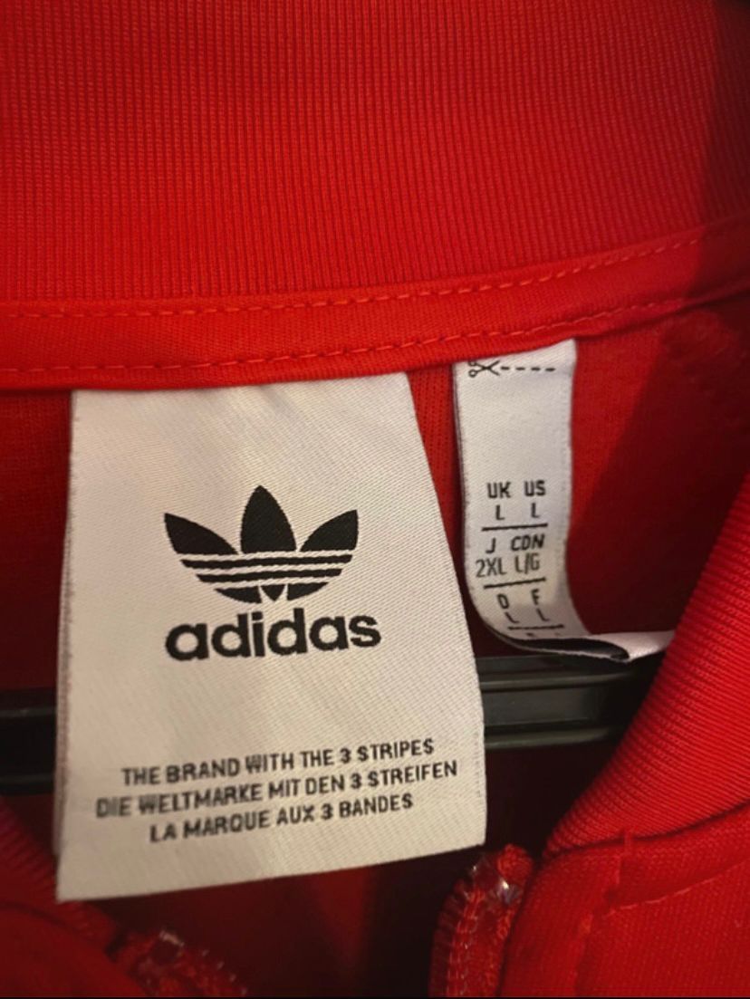 Casaco adidas vermelho
