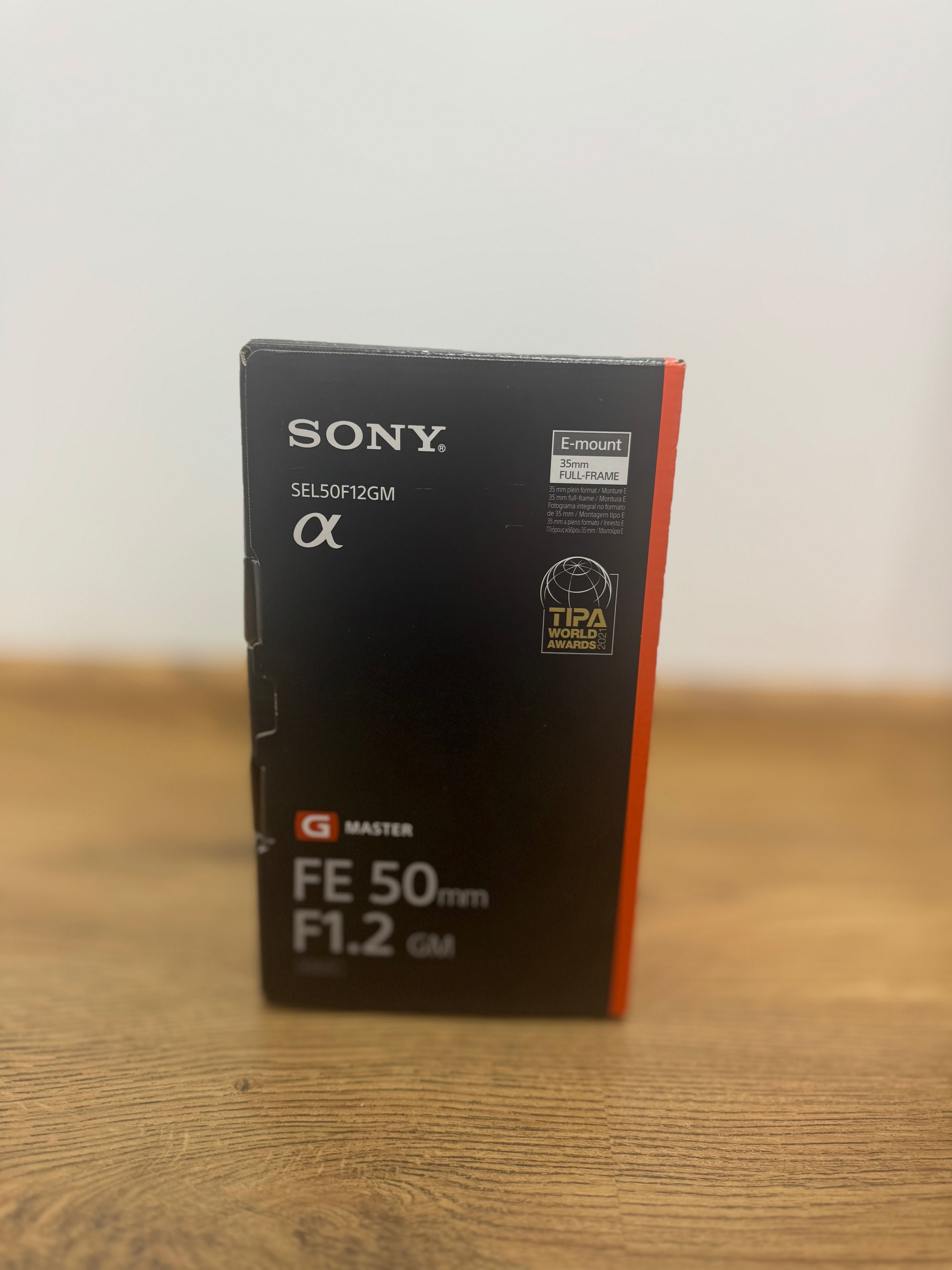 Obiektyw Sony FE 50 mm f/1.2 GM - SEL50F12GM A7