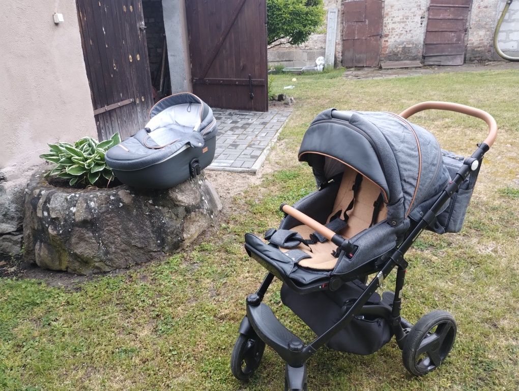 Wózek 2w1  Adamex Massimo stan bdb