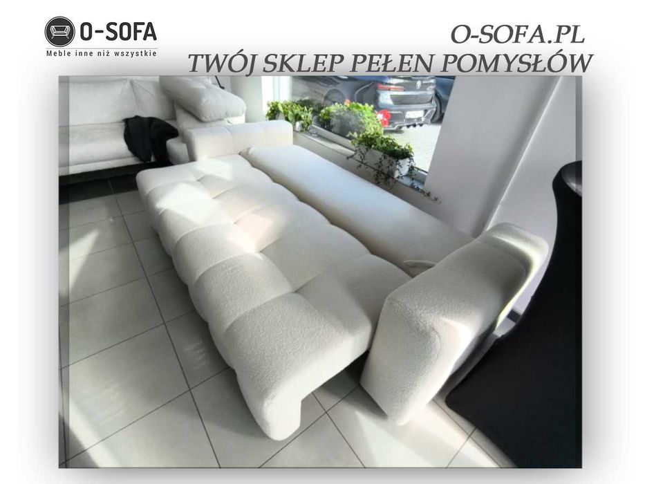 Sofa 3 Osobowa 255 CM + Wygodna Jak Łóżko - BELLA