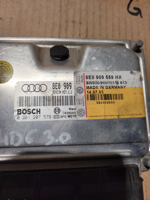 Komputer sterownik silnika audi a4 b6 3.0 benzyna 2004r