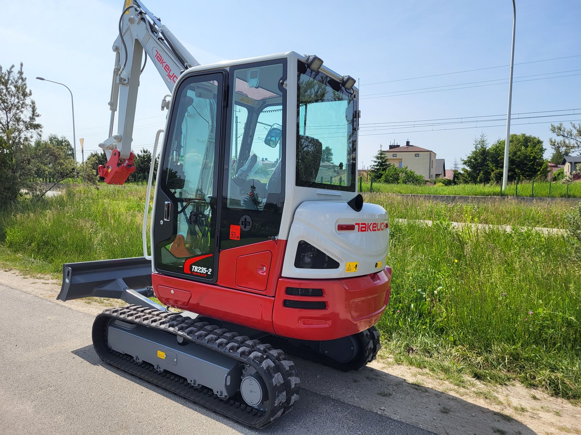 Koparka Takeuchi TB235-2 , rok 2023 waga 3465kg