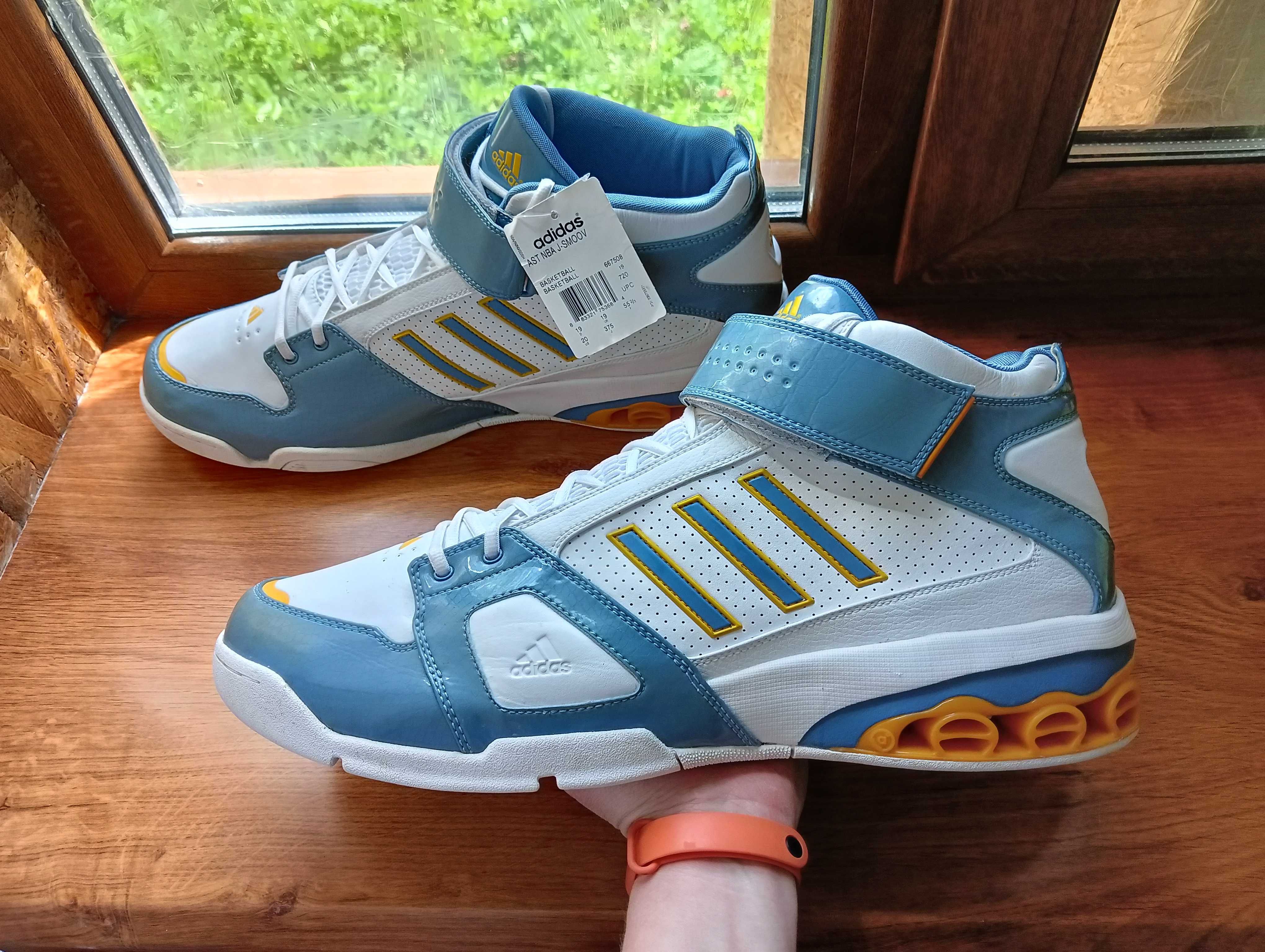 Кроссовки 55 Adidas AST NBA J-SMOOV. Велікани. Ексклюзив кросівки