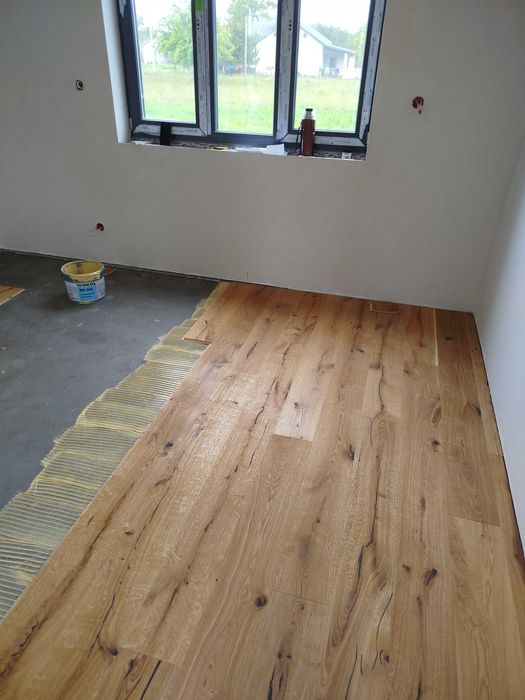 COUNTRY Deska podłogowa DĄB 14x190x1900mm. olejowana z fazą. Warstwowa