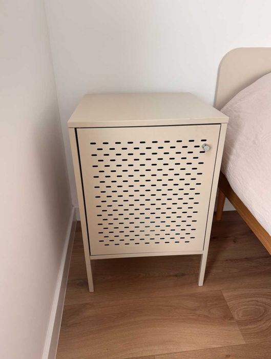 Szafki nocne metalowe loft (2 sztuki)