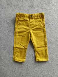 Żółte jeansy obaibi 74