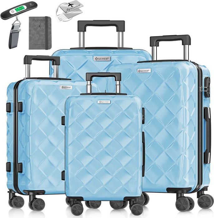 Walizka 4 szt zestaw 120l, 84l, 55l, 34l ABS