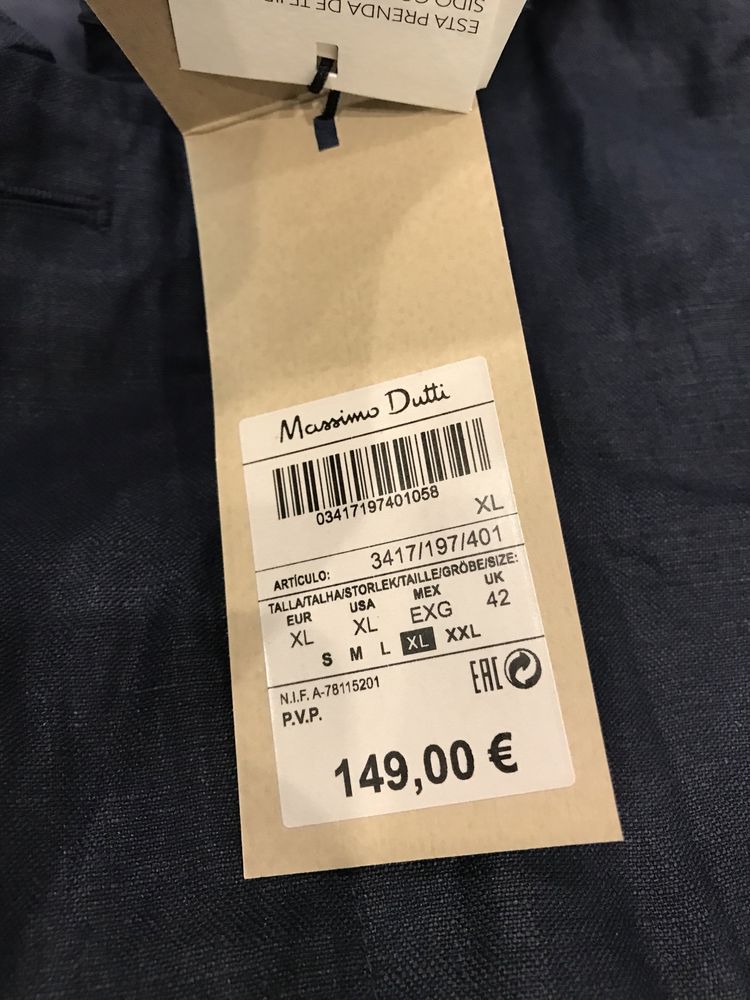 Продам мужской пиджак Massimo Dutti