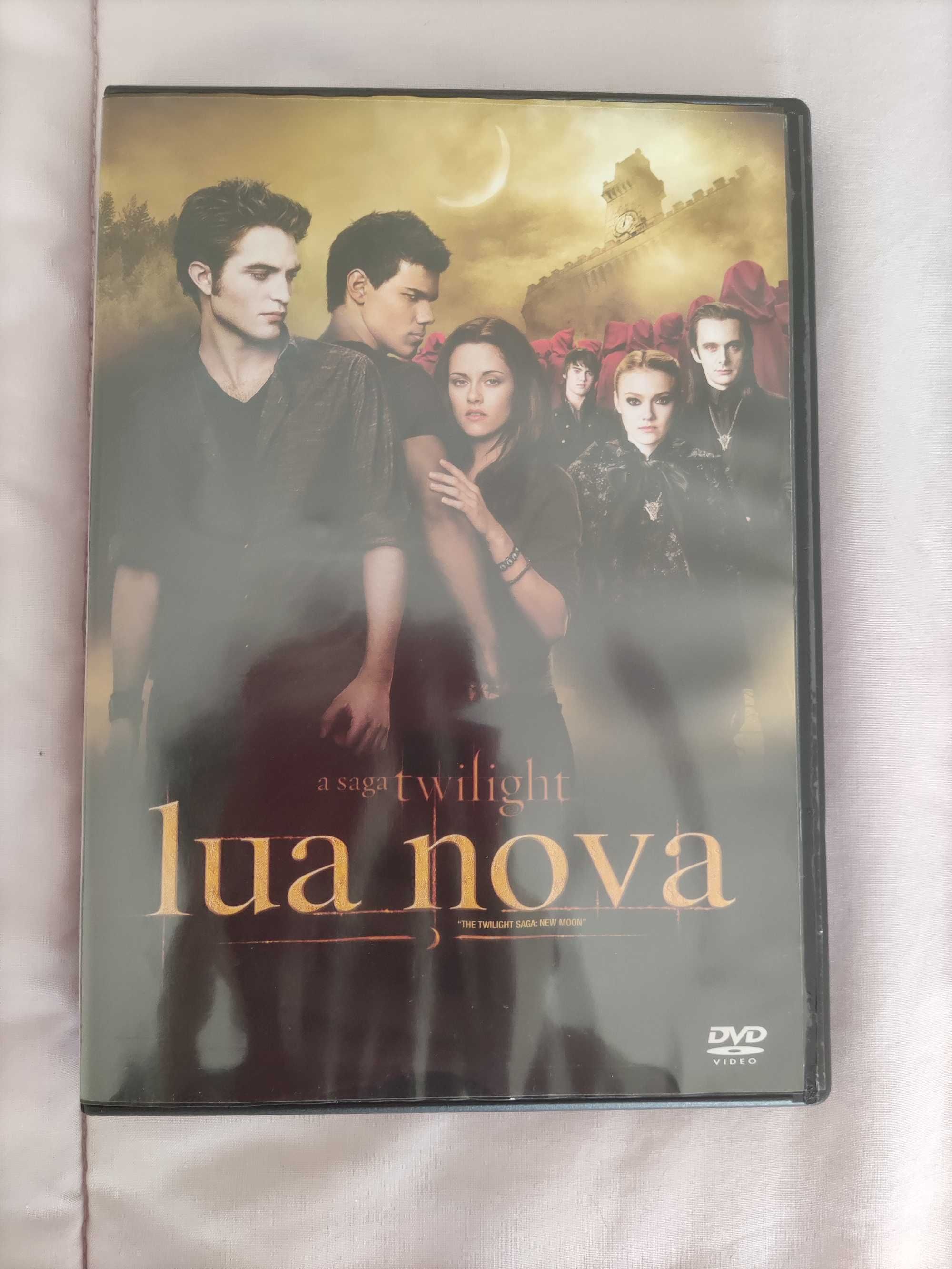 3 filmes da Saga Twilight em DVD