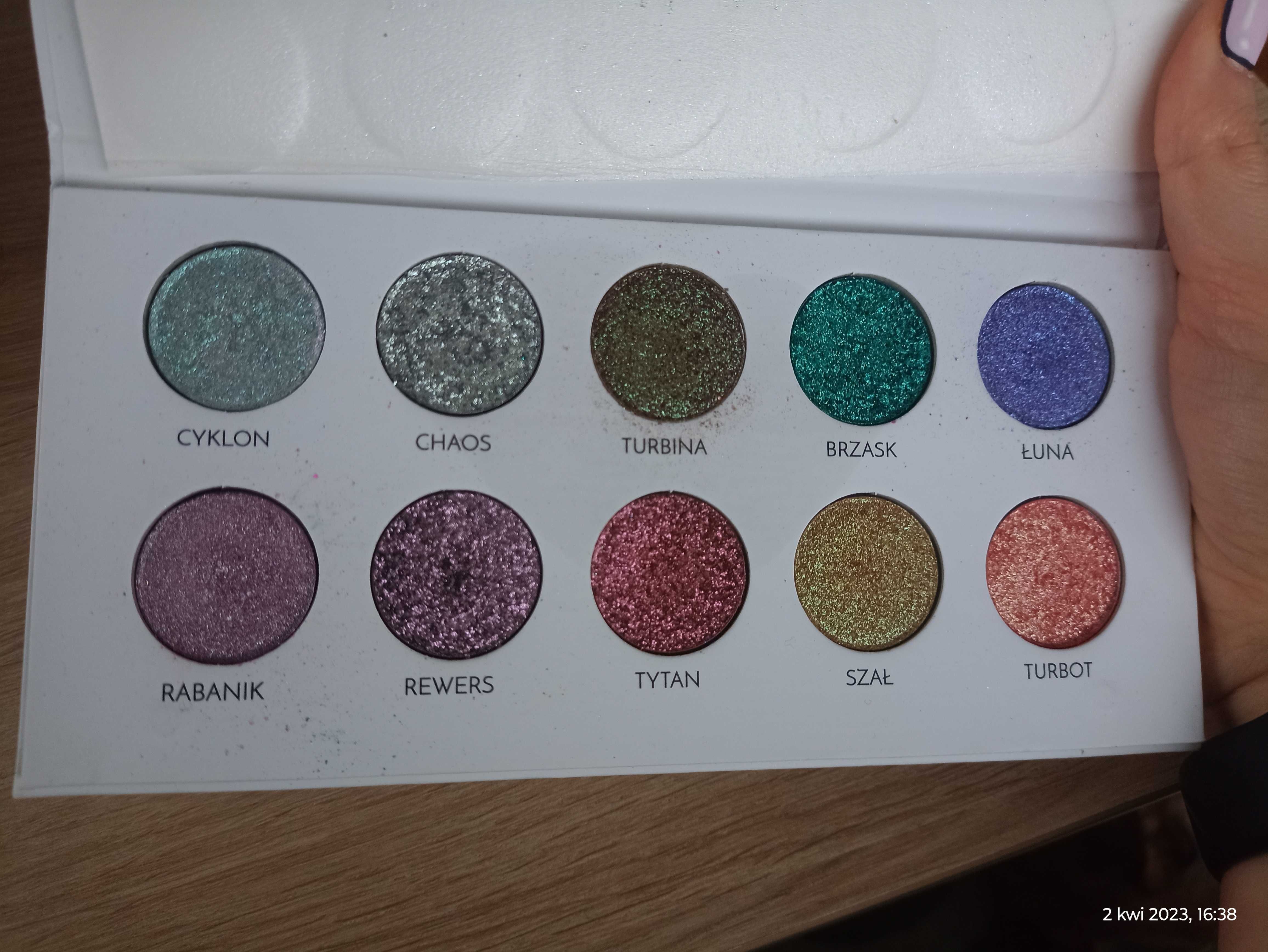 Paleta glam shop Turbina