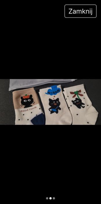 Skarpetki koty 36-39