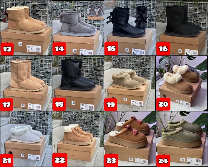 БЕЗ ПЕРЕДПЛАТИ Зимові черевики UGG Classics Mini, Neumel, Tazz, Tasman