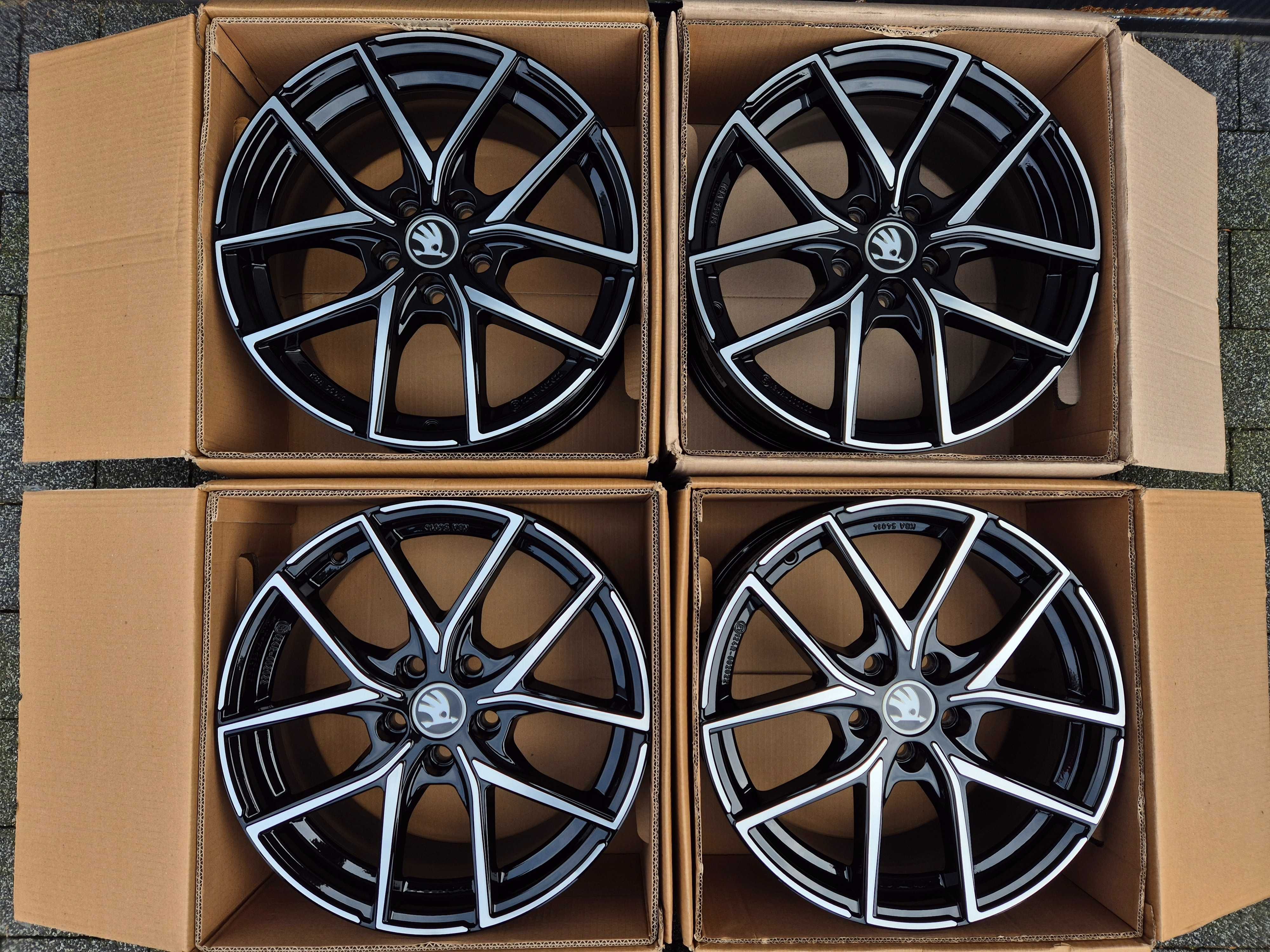 Felgi 19 do SKODA Karoq Octavia Superb Elroq 5x112