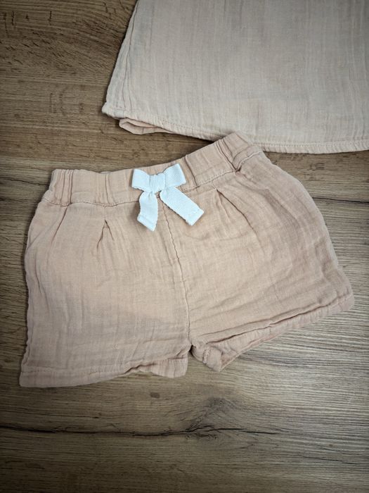 bawełniany komplet w stylu boho dwuczęściowy dla dziewiczych roz 68