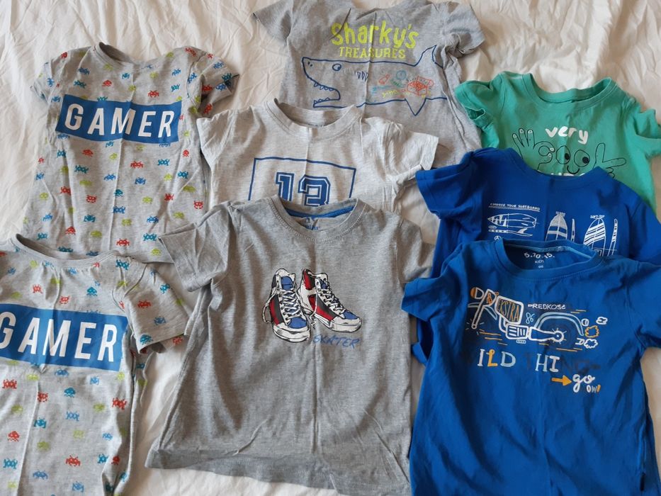 Zestaw koszulek i bluzek 98