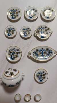 Miniaturas de Louça de Porcelana