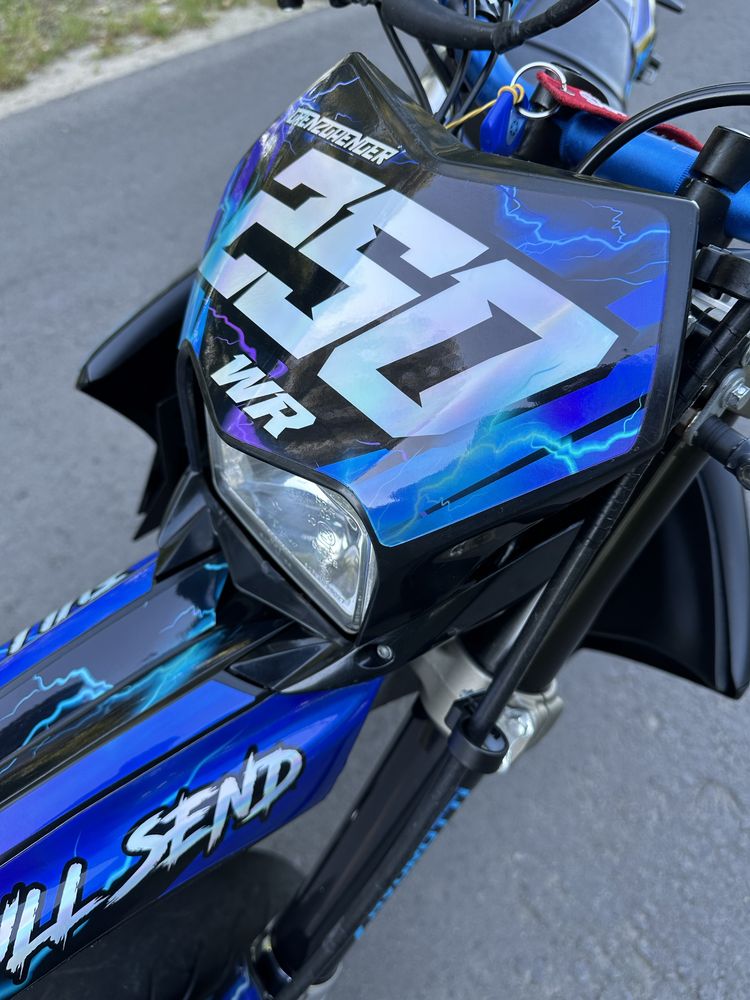 Yamaha WR250x (офіційний, на документах)