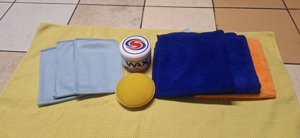 Wosk Premium Angielskiej firmy Auto Smart +6 mikrofibr