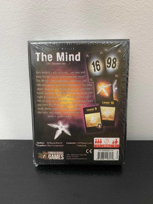 Jogos de cartas "THE MIND" e "THE MIND EXTREME" - Novos [SELADOS]