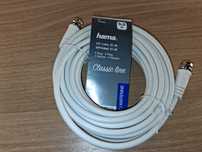 N042 Kabel SAT Hama Classic Line F-Plug 85 dB 5m Antenowy