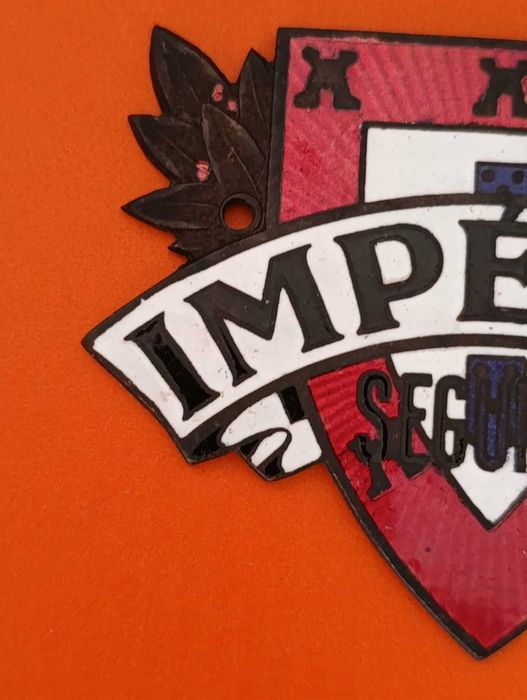 Império Seguros Placa Esmaltada