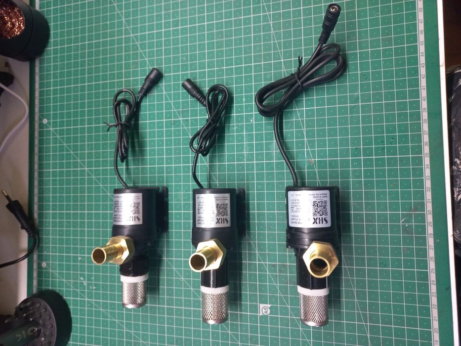 Bomba de agua 12v e 24v com filtro