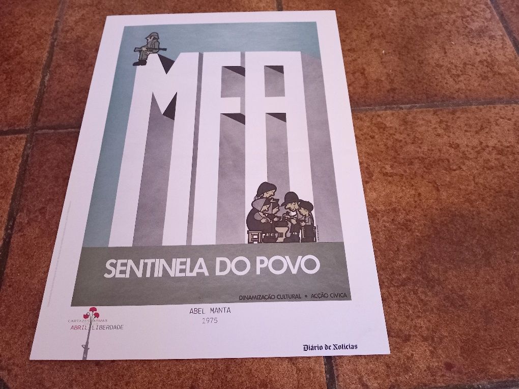 Cartazes de Abril, Armas da Liberdade, jornal Diário Notícias,