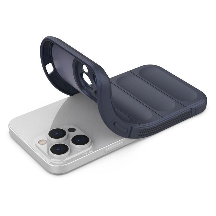 Magic Shield Case etui do iPhone 14 Pro Max pokrowiec ciemnoniebieski