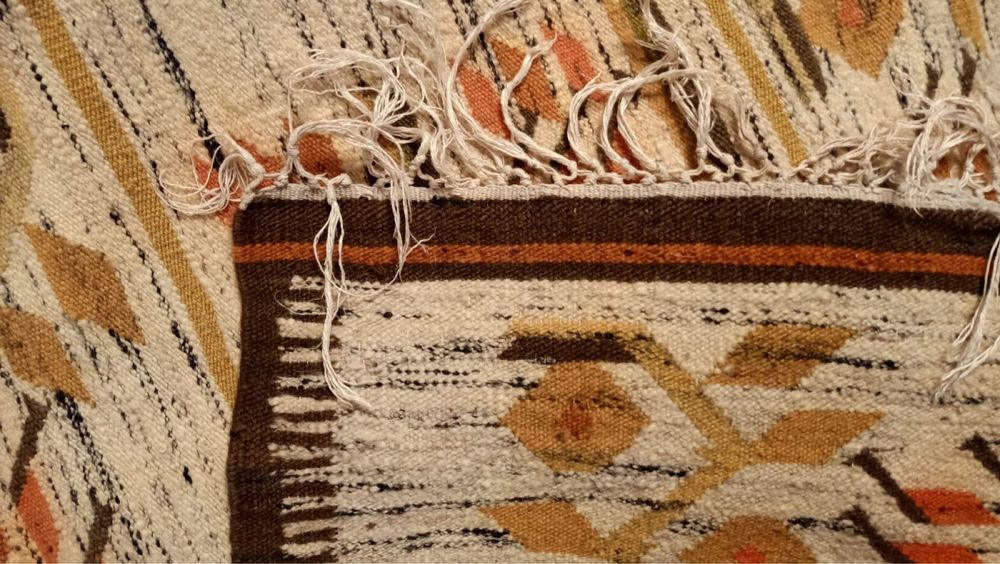 Kilim, makata, gobelin 200x100cm welna art deco