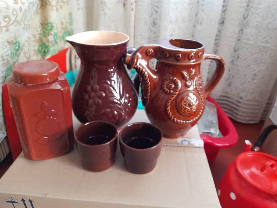 Эмалированная посуда, керамика