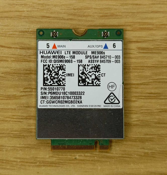 4G модем Huawei ME906S для ноутбуків HP