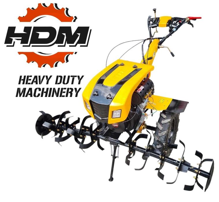 Glebogryzarka spalinowa HDM 1350D 140cm DZIK 12KM Diesel KAMA ROZRUCH