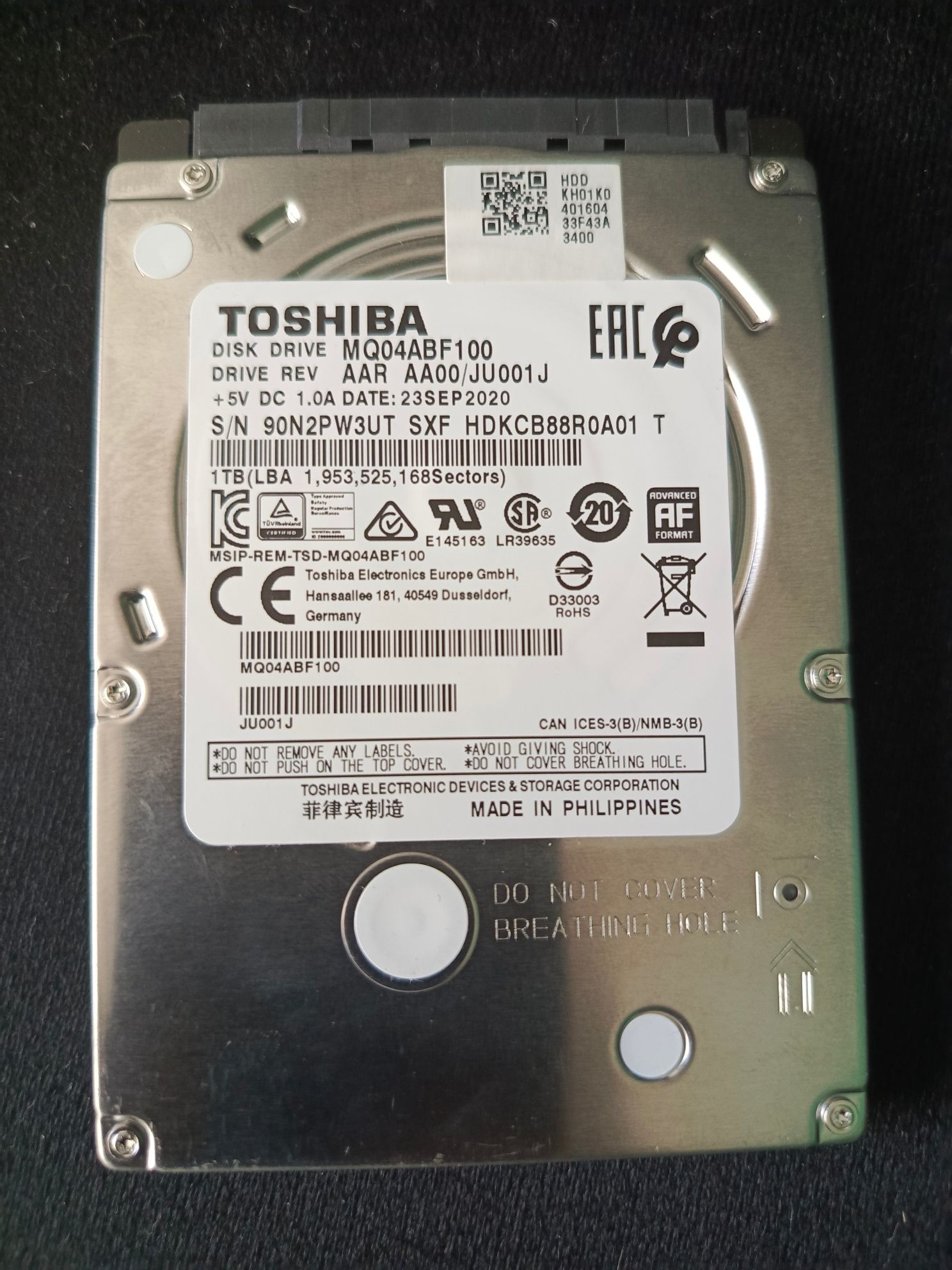 Dysk twardy 1 tb