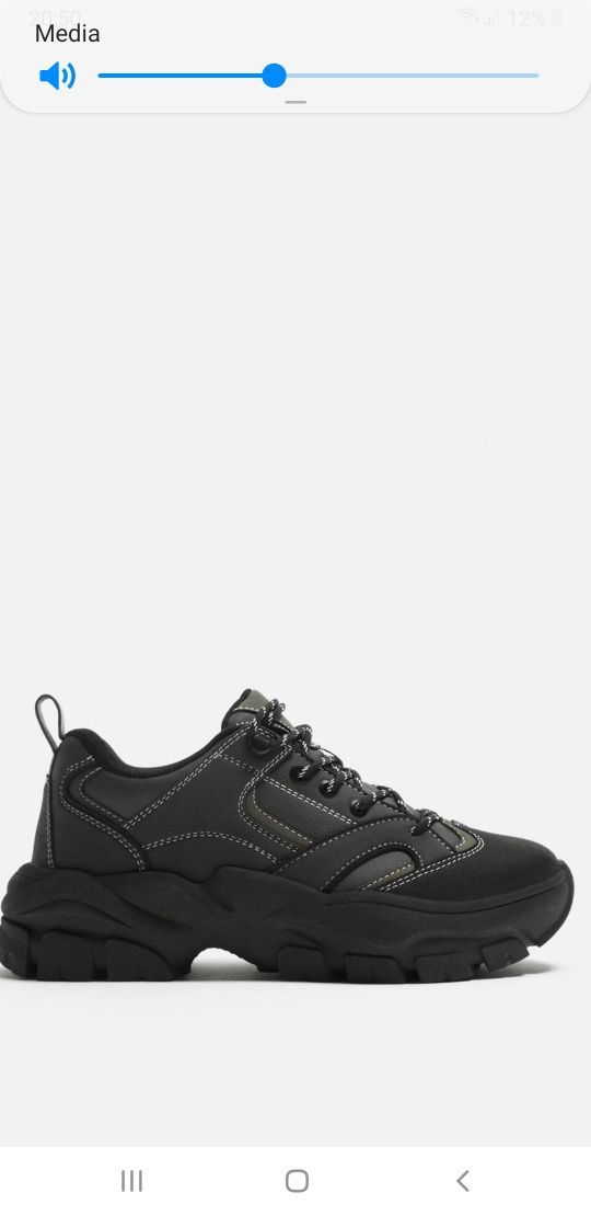 Buty Zara 44 sportowe na grubej podeszwie traktory adidasy męskie tkma