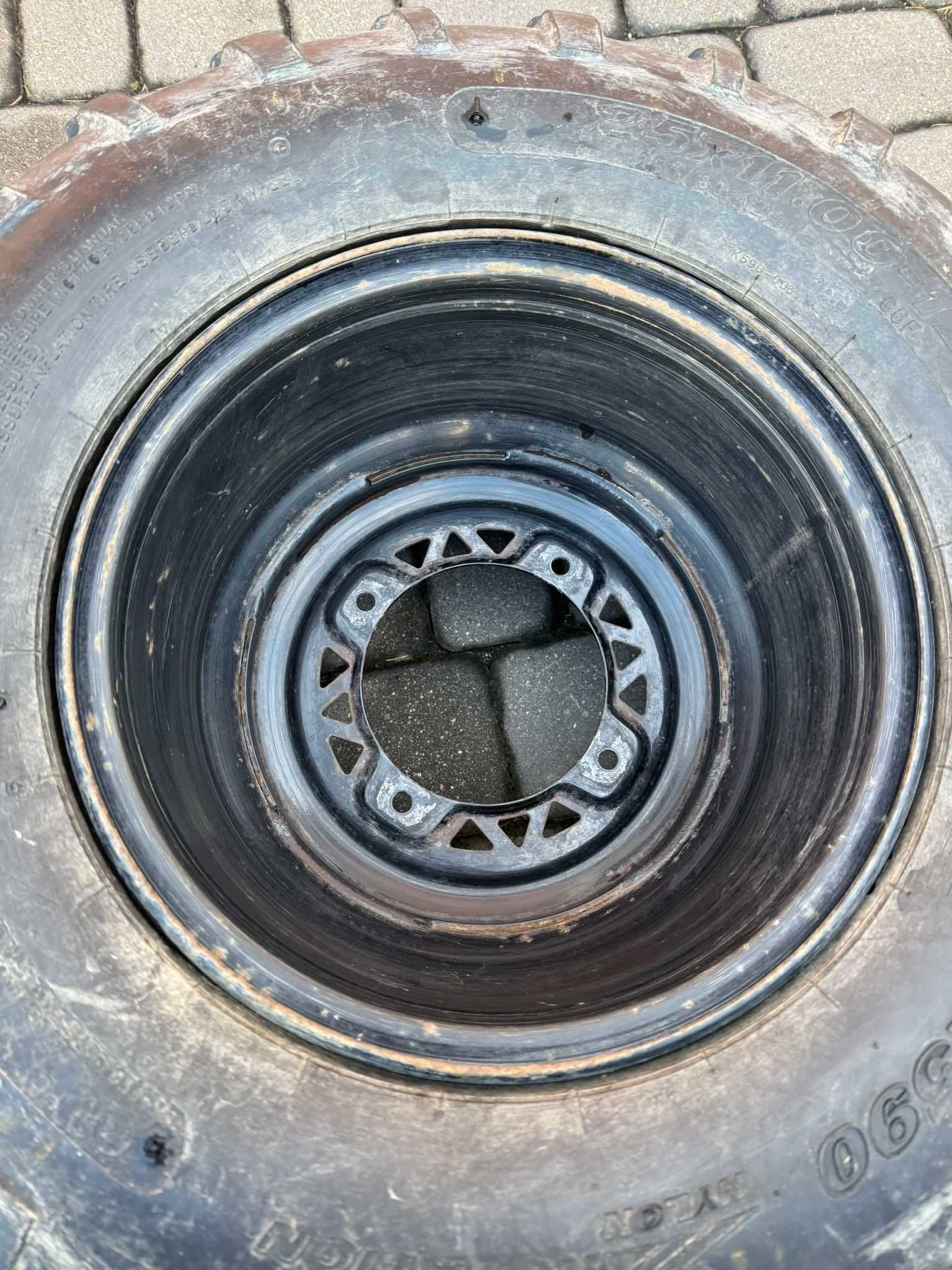 komplet kol kola kolo felga felgi 12 cal cali Polaris Sportsman