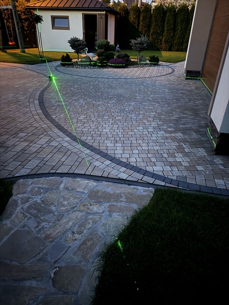 Laser 360 krzyżowy ZIELONY makita Nowy PION POZIOM pilot niwelator