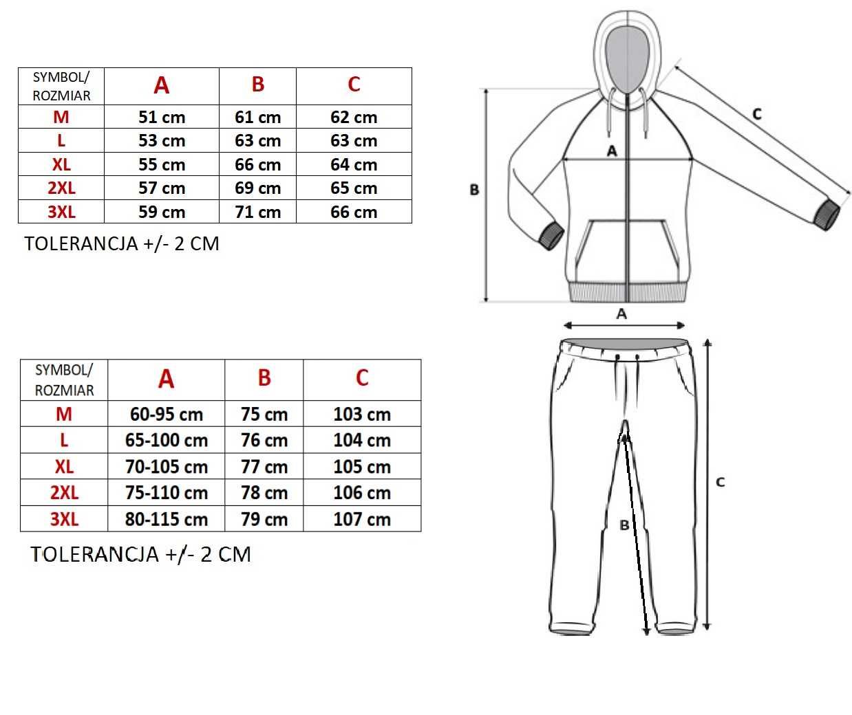 Dresowy komplet damski CZARNY z elementami różu rozmiary od M do 4XL