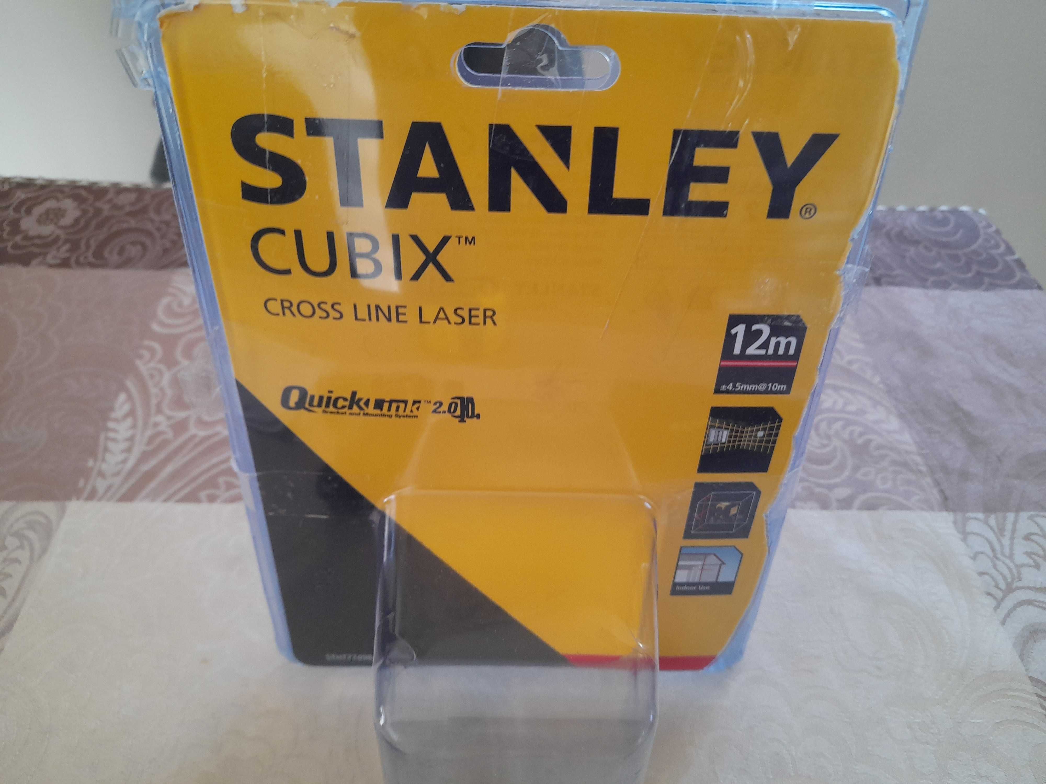 Laser krzyżowy Stanley CUBIX 12 m