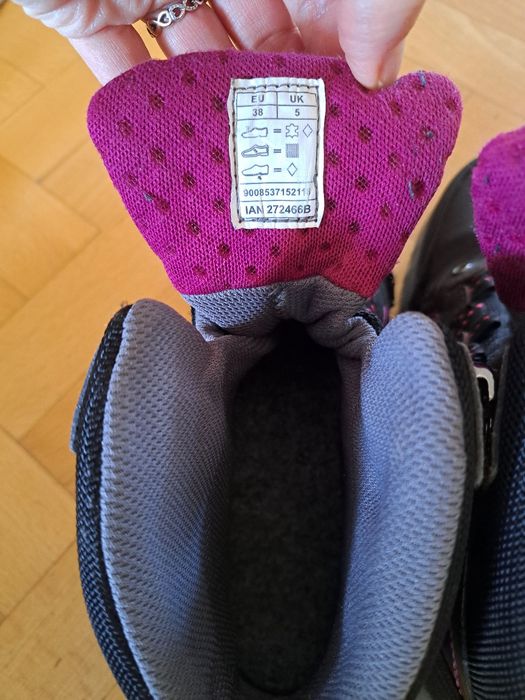 Damskie buty trekkingowe wodoodporne rozm.38