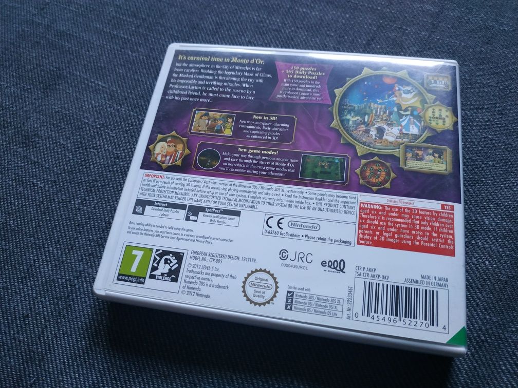 Professor Layton and the Miracle Mask