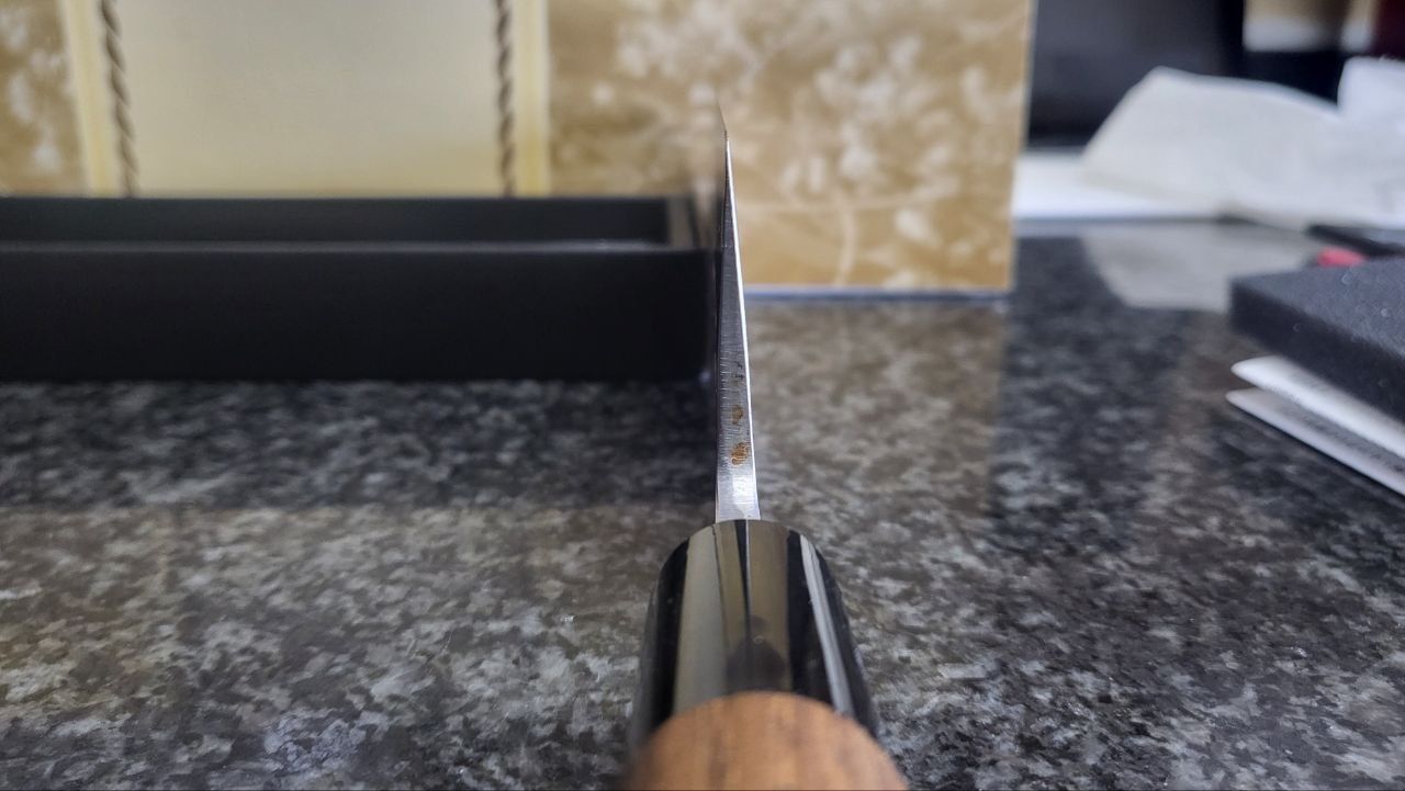 Faca japonesa Tadafusa Hocho S-42 Nakiri 16.5 cm