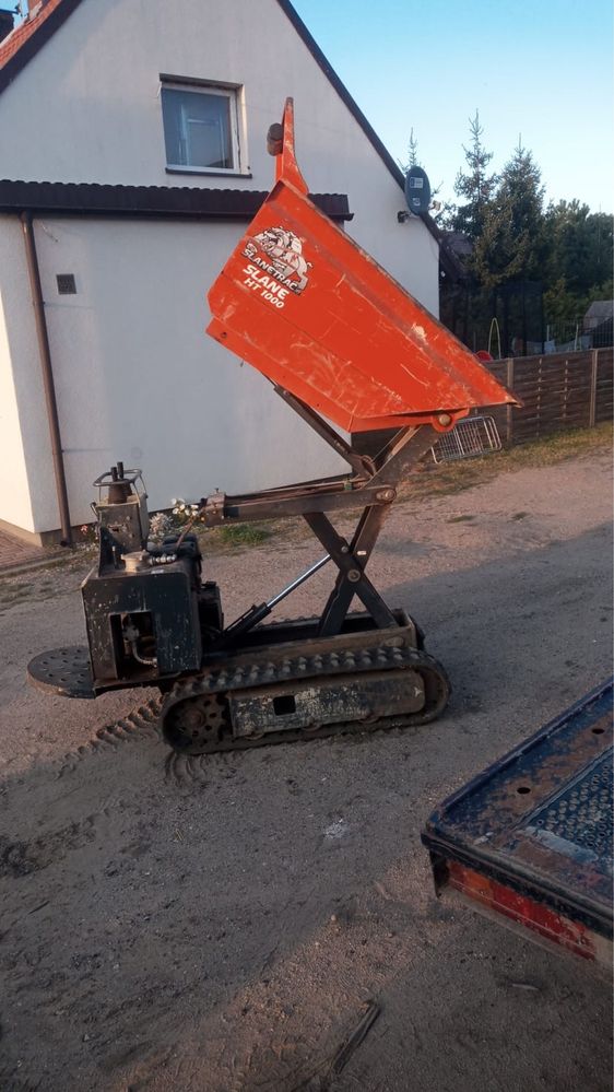 Wozidlo ogrodowe na gasiennicach