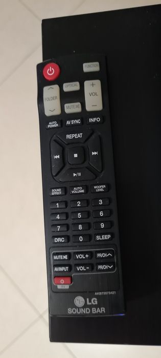 Coluna central LG SoundBar NB4530A 2.1