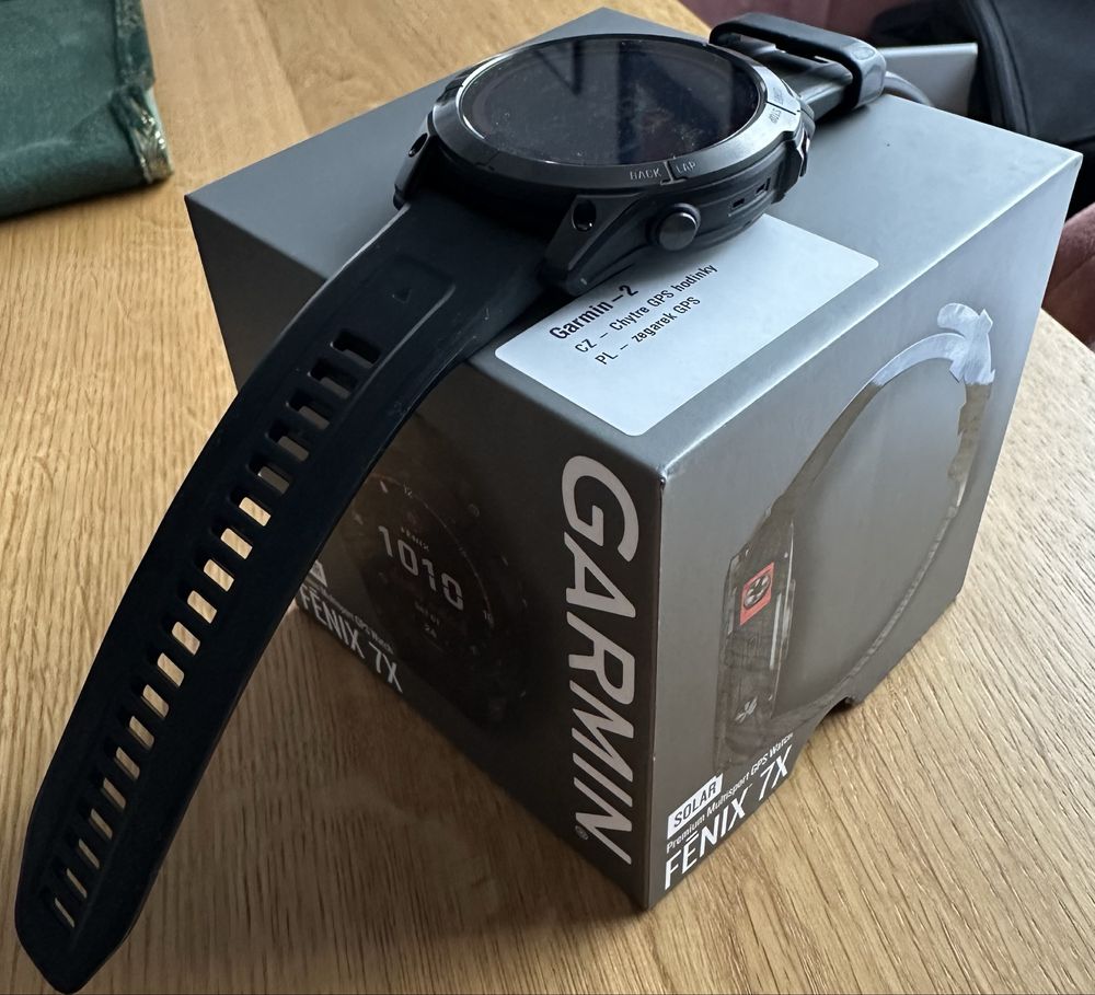 Garmin Fenix 7X Sapphire Solar stan bdb
