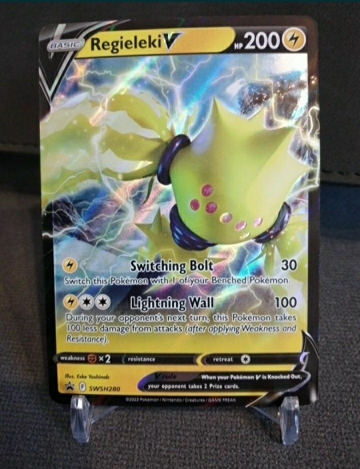 Regieleki V Promo - Crown Zenith - Karty Pokemon