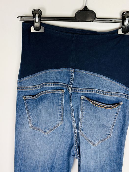 Jasnoniebieskie ciążowe jeansy slim M 38 H&M