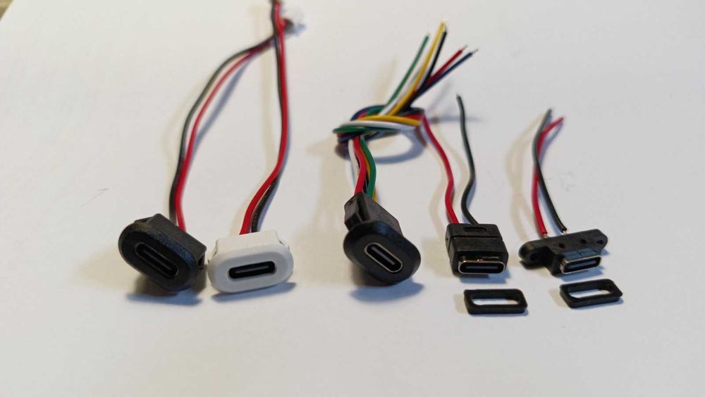 USB  Type-C  конектор, переходник, роз'єм, разъем 2-6 pin