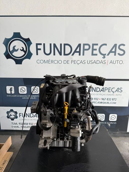 Motor Audi A3 8L 1.6i 100Cv Ref: AKL
